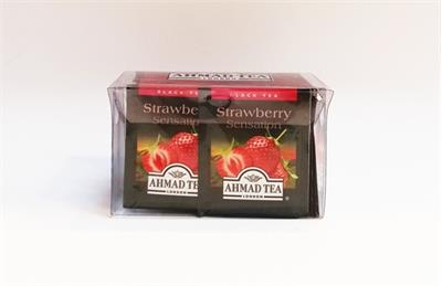 چای احمد کیسه ای با طعم توت فرنگی