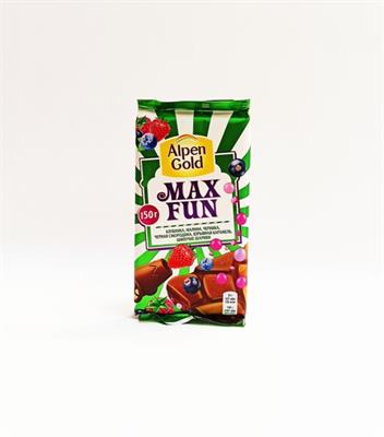 شکلات آلپن گلد با طعم توت و کارامل