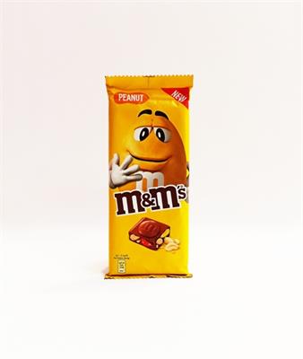 تبلت شکلاتی m&m با طعم بادام زمینی