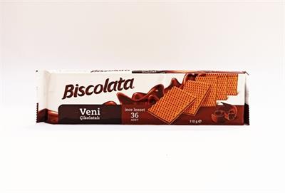 ویفر بیسکولاتا ونی شکلاتی