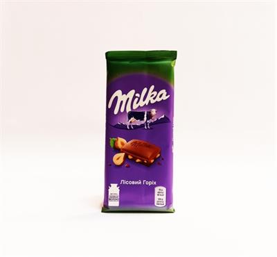 شکلات میلکا با طعم فندق