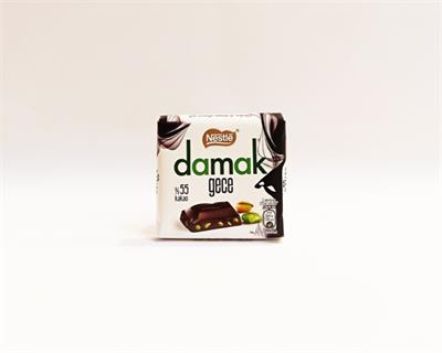 شکلات تلخ پسته داماک %55