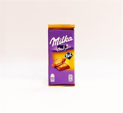 شکلات میلکا با بیسکوییت توک